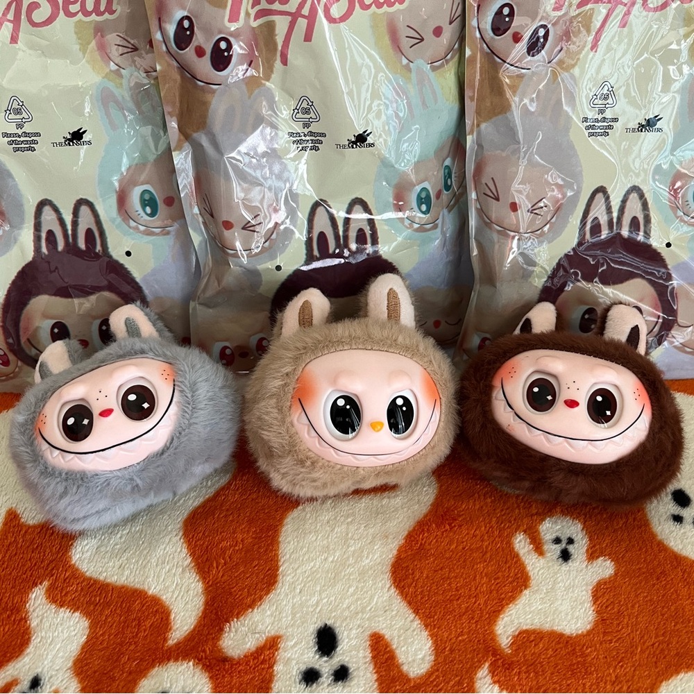 Labubu Face Keychain